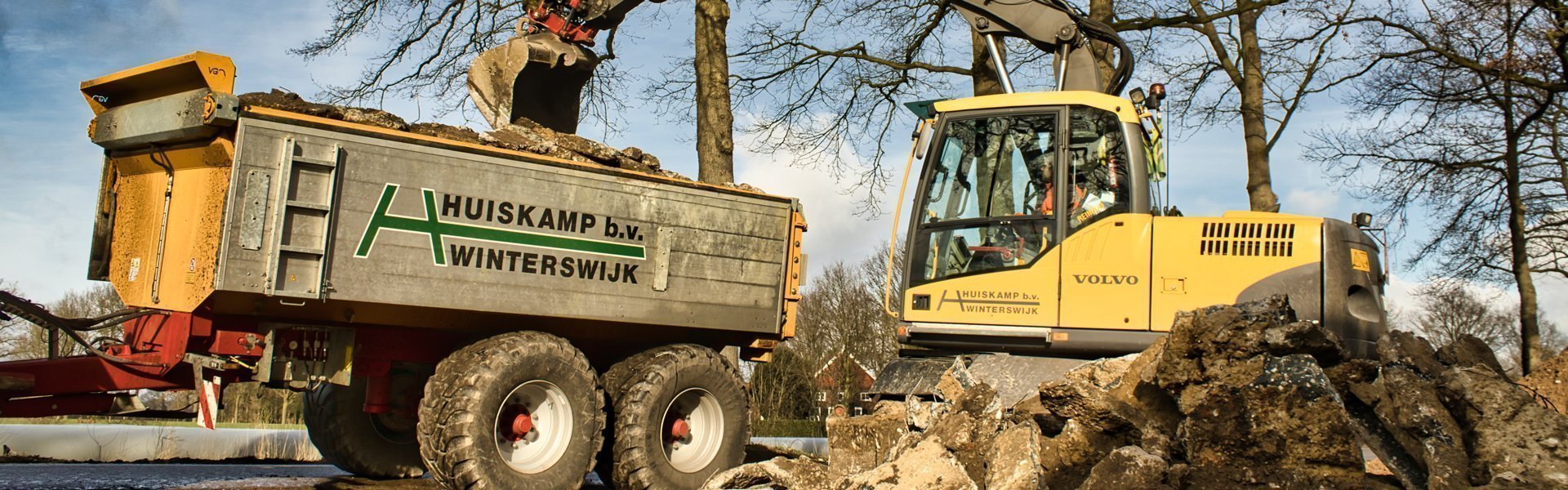 Circulair grondstof recycling Huiskamp bv Winterswijk slopen sloopwerk sloopwerken