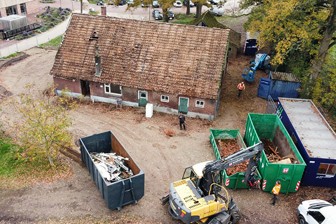 Sloop van binnenuit Park Achterhoek