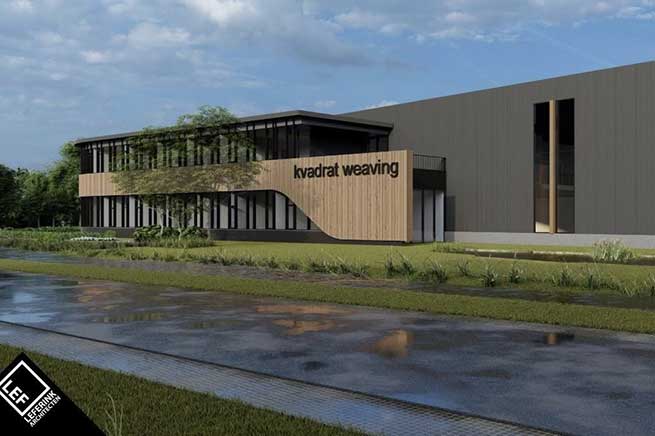 Impressie nieuwbouw Kvadrat Weaving