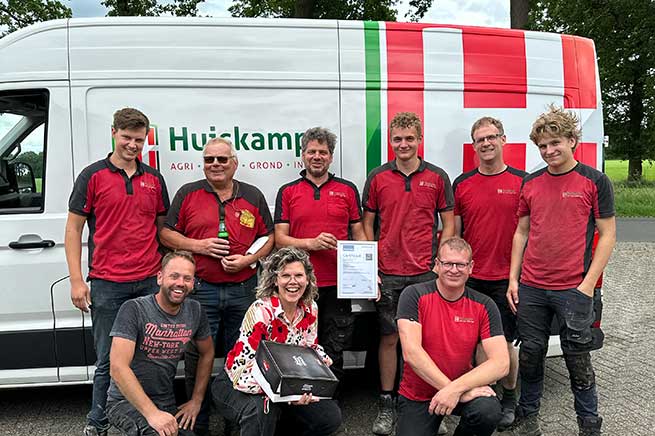 Huiskamp BV behaalt ISO 9001 certificering